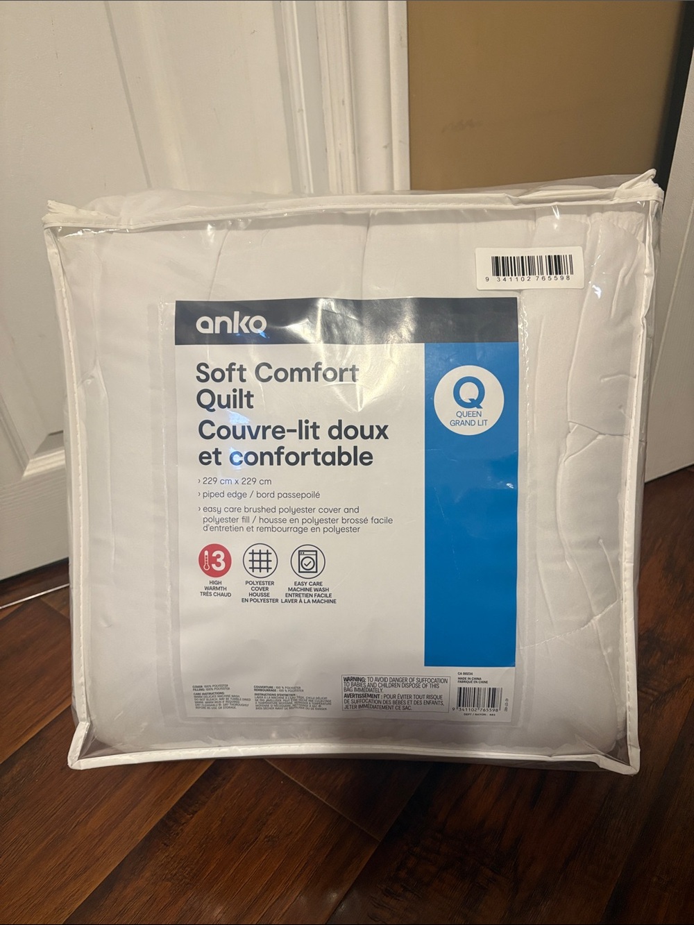 BNWT Anko Soft Comfort Quilt - Queen size